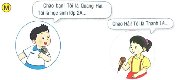 Chào hỏi tự giới thiệu