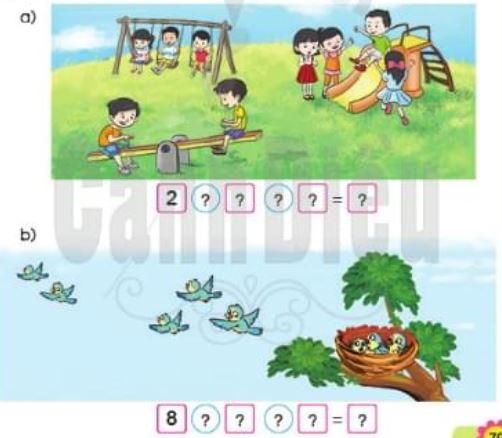 Giải Toán lớp 1 trang 78, 79 sách Cánh Diều