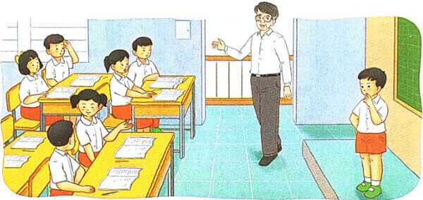 Bài 6 Một giờ học - Phần Đọc