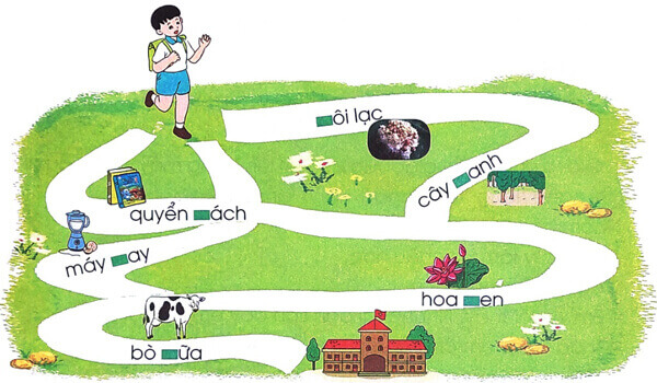 Nghe - viết: Ngôi trường mới