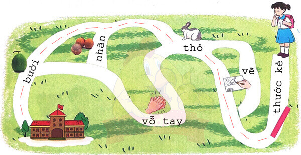 Nghe - viết: Ngôi trường mới