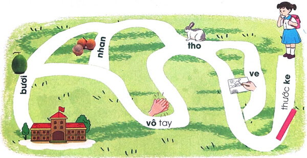 Nghe - viết: Ngôi trường mới