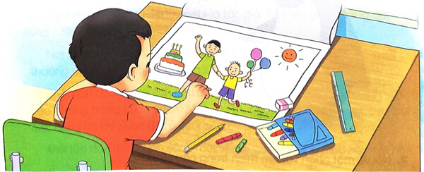 Bài 14: Em học vẽ - Luyện tập