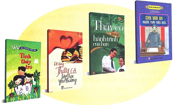 Đọc sách báo viết về thầy cô