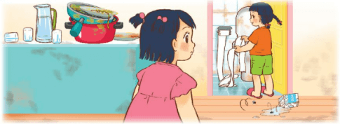 Giải tự nhiên xã hội 2 bài 4: Giữ sạch nhà ở