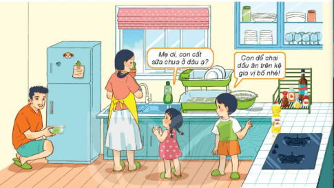 Giải tự nhiên xã hội 2 bài 3: Phòng tránh ngộ độc khi ở nhà