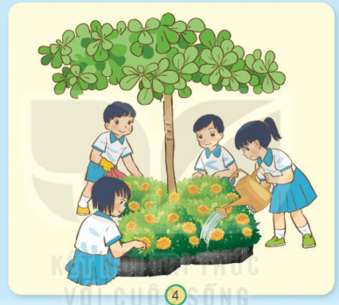 Tự nhiên xã hội lớp 2 Kết nối tri thức trang 36 Bài 9 Giữ vệ sinh trường học