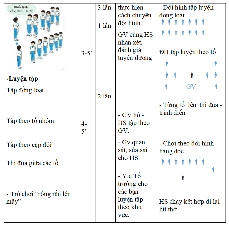Giáo án môn Giáo dục thể chất lớp 2 sách Cánh diều