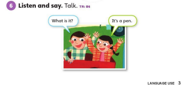 Unit 0 Getting Started Lesson Language Use trang 3