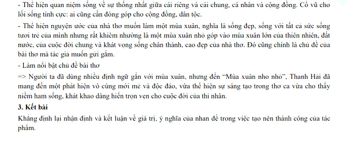 Đáp án đề thi vào lớp 10 môn Văn Chuyên - Lâm Đồng năm 2021