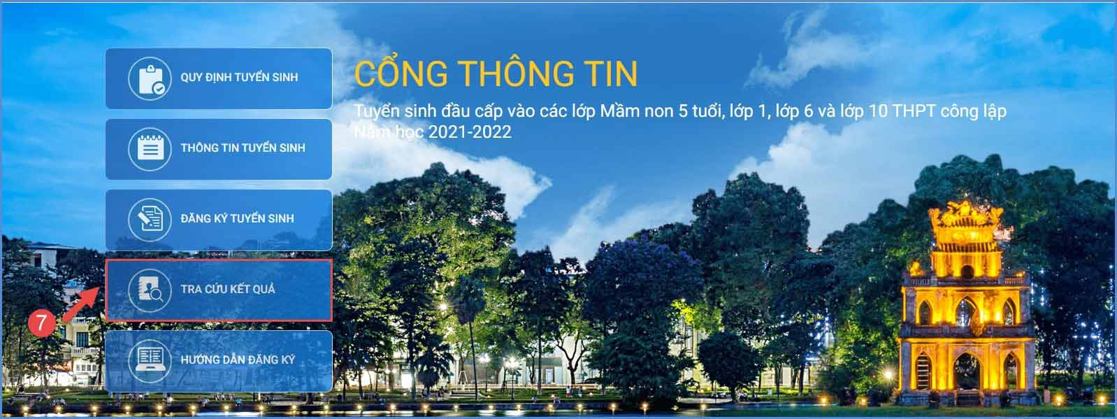 Hướng dẫn đăng ký tuyển sinh đầu cấp trực tuyến