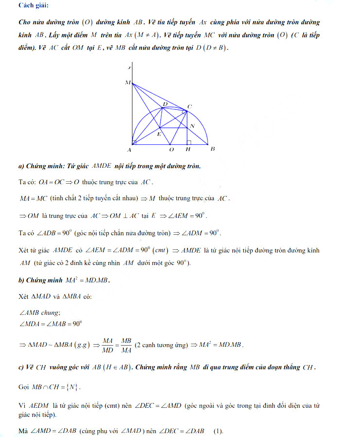 Đáp án đề thi vào lớp 10 THPT năm 2021 môn Toán tỉnh Đắk Nông