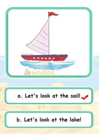 Giải SBT Unit 3 lớp 2 At the seaside