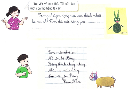 Viết về vật nuôi