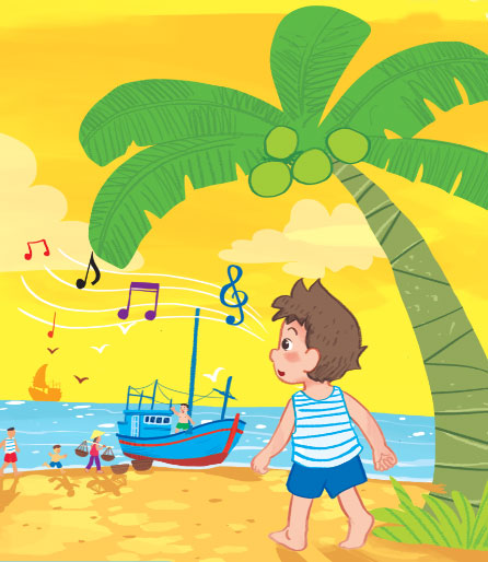 Unit 3 At the seaside Lesson 2 trang 15