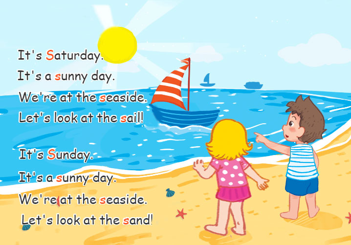 Unit 3 At the seaside Lesson 3 trang 16