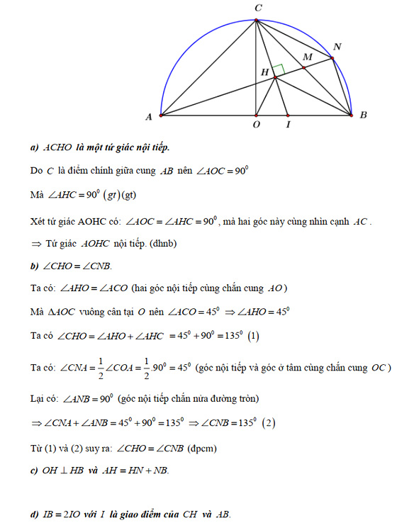 Đáp án đề thi vào lớp 10 THPT Chuyên Thái Bình môn Toán 2021