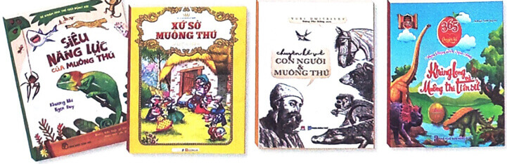 Đọc sách báo viết về các loài vật