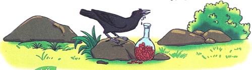 Nghe - kể: Con quạ thông minh