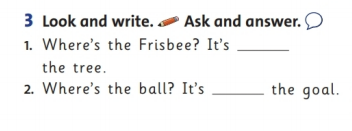 Giải Tiếng Anh lớp 2 Unit 5: Where’s the ball? - Lesson 2 SGK