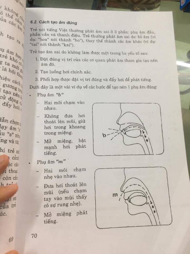 Một số cách phát âm để sửa ngọng cho trẻ