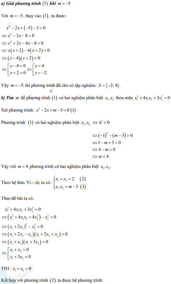 Đáp án đề thi tuyển sinh lớp 10 môn Bắc Giang 2021