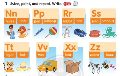 Giải Tiếng Anh lớp 2 Unit 6: Where’s Grandma? - Lesson 5 SGK