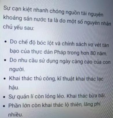 Chứng minh rằng nước ta có nguồn tài nguyên khoáng sản phong phú, đa dạng