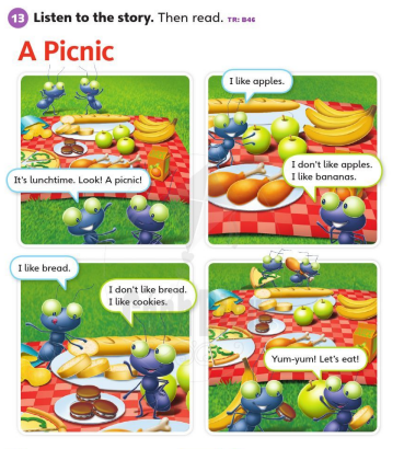 Unit 2 I like food Lesson Story trang 21