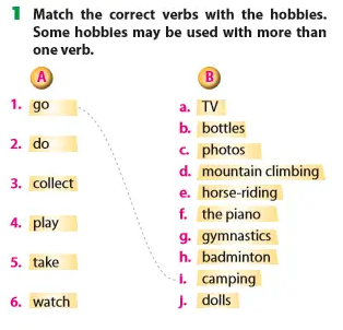 tiếng Anh 7 Unit 1 A Closer Look 1