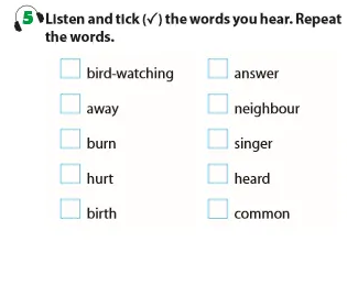 tiếng Anh 7 Unit 1 A Closer Look 1