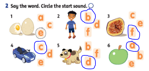 Giải Tiếng Anh lớp 2 Unit Starter: Hello! - Lesson 3 SBT