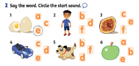 Giải Tiếng Anh lớp 2 Unit Starter: Hello! - Lesson 3 SBT