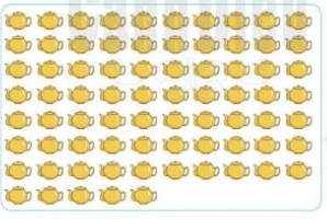 Hình bài 3 trang 101, SGK Toán 1