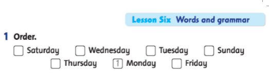 Giải Tiếng Anh lớp 2 Unit Starter: Hello! - Lesson 6 SBT