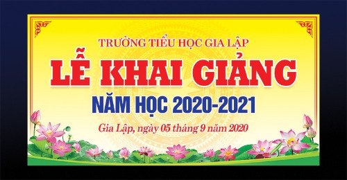 Các mẫu băng rôn chào mừng năm học mới đẹp và thu hút