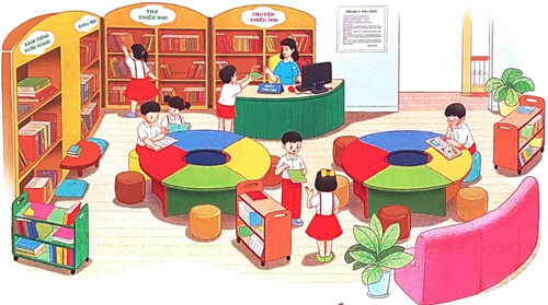 Thư viện biết đi - Phần đọc