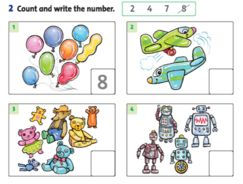 Giải Tiếng Anh lớp 1 Unit 3: Is it a plane? - Lesson 4 SBT