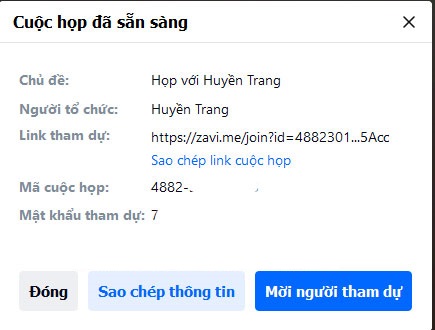 Hướng dẫn sử dụng Zavi để học online