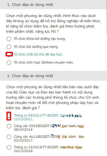 Ngân hàng câu hỏi kiểm tra module 3 môn Sử THCS