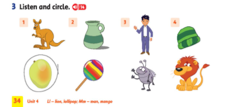 Giải Tiếng Anh lớp 1 Unit 4: They’re bears! - Lesson 5 SBT