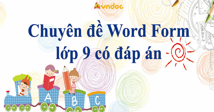 word form lớp 9