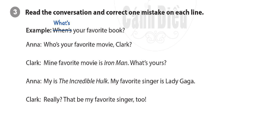 Soạn Anh 6 Unit 1 Worksheet SGK