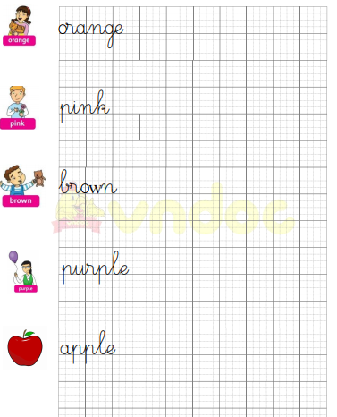 Tập viết Tiếng Anh lớp 2 Unit Starter: Hello!