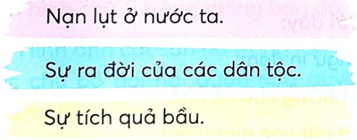 Bài 1: Chuyện quả bầu