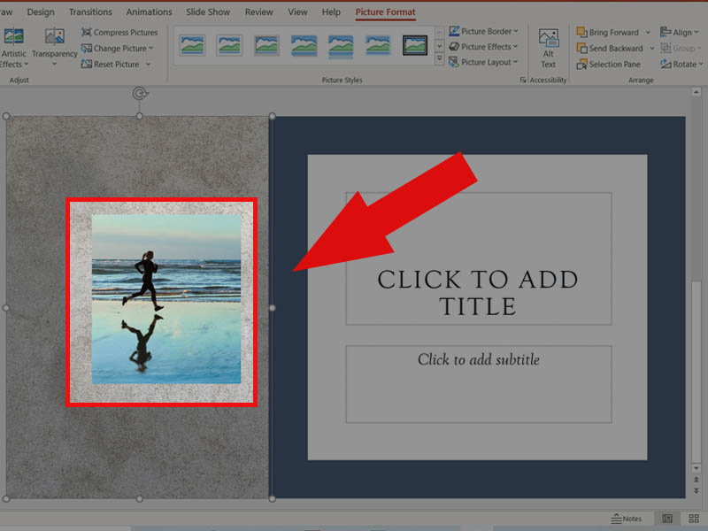 Bôi vùng muốn chụp màn hình > Ảnh chụp tự động lưu vào PowerPoint Cách chụp, quay màn hình bằng PowerPoint