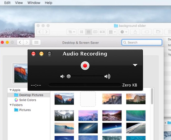 Thu âm bằng Microphone có sẵn Cách quay màn hình Macbook có tiếng đơn giản với phần mềm QuickTime