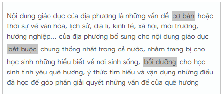 Gợi ý mô đun 4