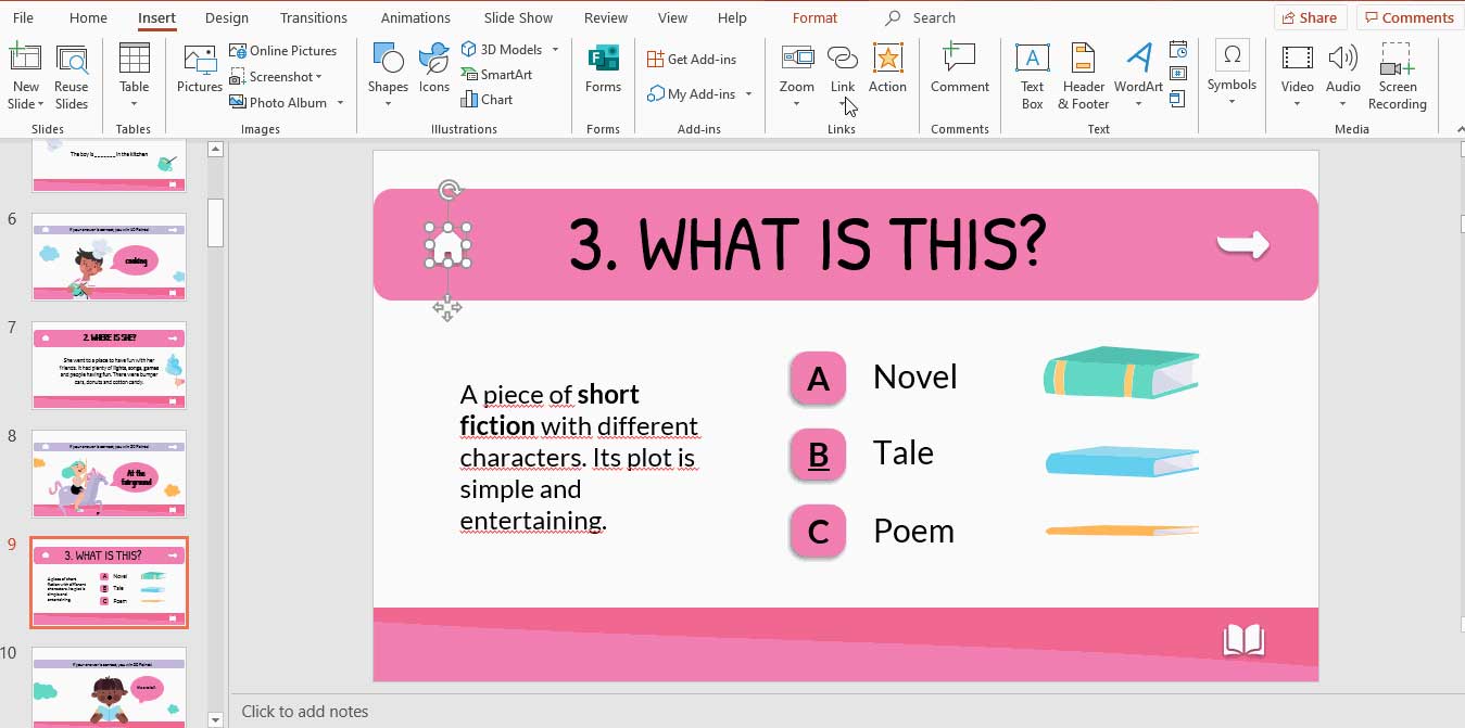 Hướng dẫn tạo trò chơi (game) đố vui trên Powerpoint
