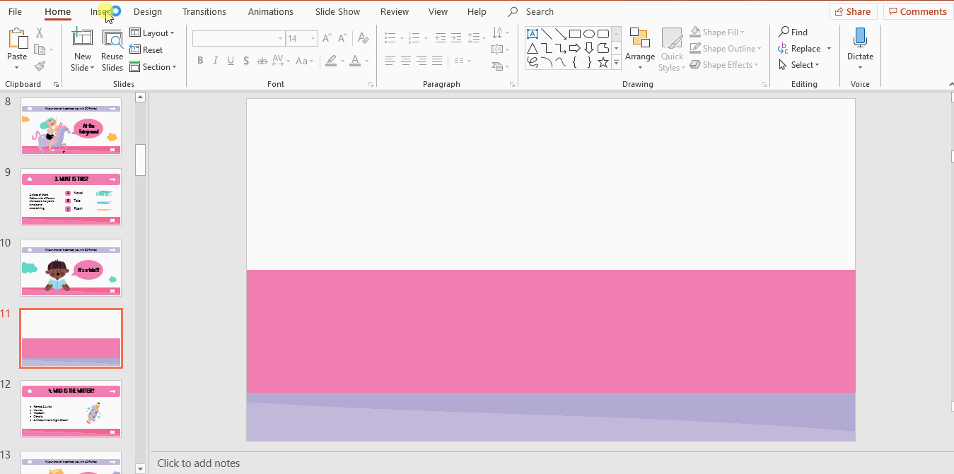 Hướng dẫn tạo trò chơi (game) đố vui trên Powerpoint